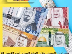 سعر الريال السعودي مقابل الجنيه المصري اليوم الخميس 20 نوفمبر 2025.. استقرار في التعاملات 30 سعر الريال السعودي مقابل الجنيه المصري اليوم الخميس 20 نوفمبر 2025.. استقرار في التعاملات