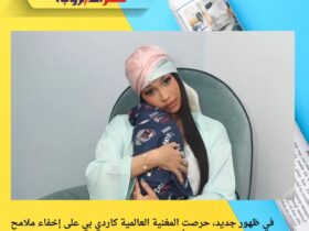 في ظهور جديد، حرصت المغنية العالمية كاردي بي على إخفاء ملامح طفلها كالعادة، مؤكدة أنها بخير وتعيش لحظات سعادة بعد الولادة.