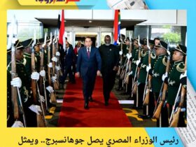 رئيس الوزراء المصري يصل جوهانسبرج.. ويمثل مصر في قمة العشرين التاريخية! 🌍✈️