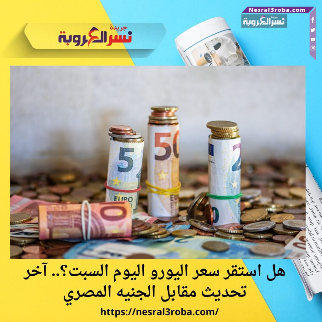 هل استقر سعر اليورو اليوم السبت؟.. آخر تحديث مقابل الجنيه المصري