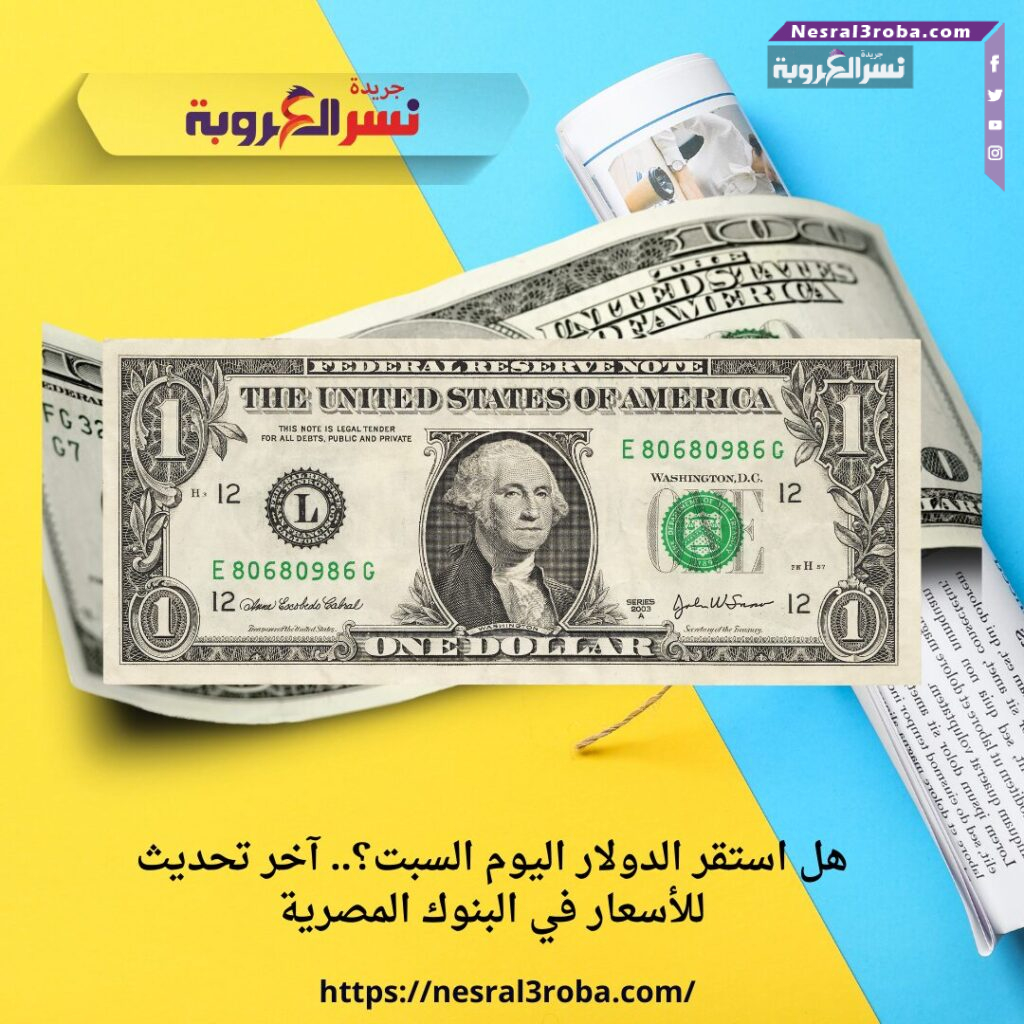 هل استقر الدولار اليوم السبت؟.. آخر تحديث للأسعار في البنوك المصرية