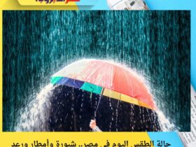 حالة الطقس اليوم في مصر.. شبورة وأمطار ورعد على بعض المناطق الأربعاء 26 نوفمبر 2025