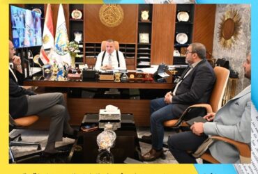 محافظ جنوب سيناء يستقبل وفد بنك الطعام المصري لمناقشة خطط تطوير المساعدات الغذائية والمشروعات التنموية