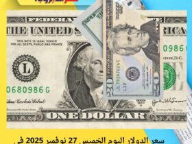 سعر الدولار اليوم الخميس 27 نوفمبر 2025 في بنك مصر والبنك الأهلي وCIB