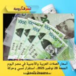 أسعار العملات العربية والأجنبية في مصر اليوم الجمعة 28 نوفمبر 2025.. استقرار نسبي وحركة محدودة بالسوق