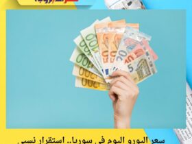 سعر اليورو اليوم في سوريا.. استقرار نسبي وهبوط واضح خلال الأسبوع