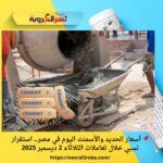 📌 أسعار الحديد والأسمنت اليوم في مصر.. استقرار نسبي خلال تعاملات الثلاثاء 2 ديسمبر 2025