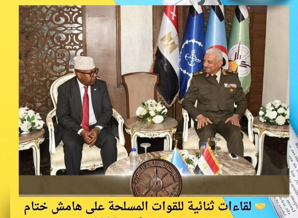 🤝 لقاءات ثنائية للقوات المسلحة على هامش ختام معرض إيديكس 2025