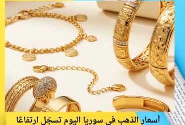 أسعار الذهب في سوريا اليوم تسجّل ارتفاعًا طفيفًا.. وعيار 21 يقترب من 1.42 مليون ليرة