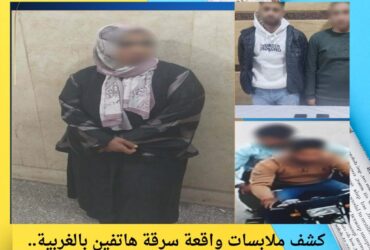 كشف ملابسات واقعة سرقة هاتفين بالغربية.. وضبط المتهمين وإعادة المسروقات