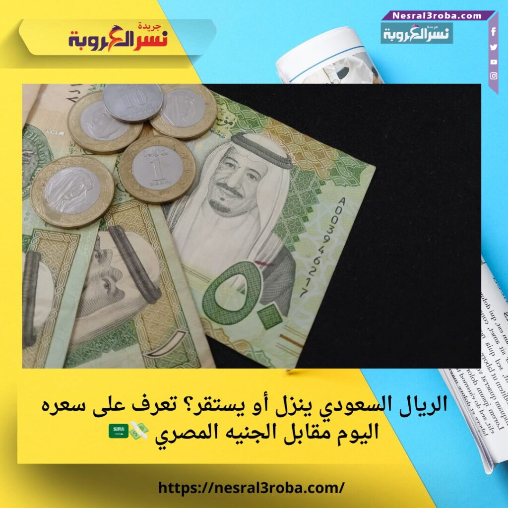 الريال السعودي ينزل أو يستقر؟ تعرف على سعره اليوم مقابل الجنيه المصري 💸🇸🇦 25 الريال السعودي ينزل أو يستقر؟ تعرف على سعره اليوم مقابل الجنيه المصري 💸🇸🇦