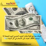 الدولار يتراجع قليلاً مقابل الجنيه المصري اليوم الجمعة 12 ديسمبر 2025.. تعرف على الأسعار في كل البنوك 💵📉