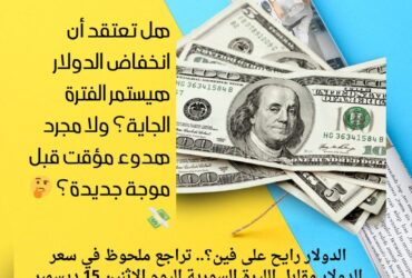 الدولار رايح على فين؟.. تراجع ملحوظ في سعر الدولار مقابل الليرة السورية اليوم الإثنين 15 ديسمبر 2025