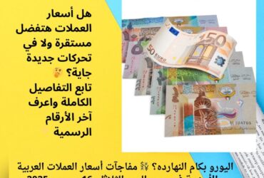 اليورو بكام النهارده؟ 💱 مفاجآت أسعار العملات العربية والأجنبية في مصر اليوم الثلاثاء 16 ديسمبر 2025