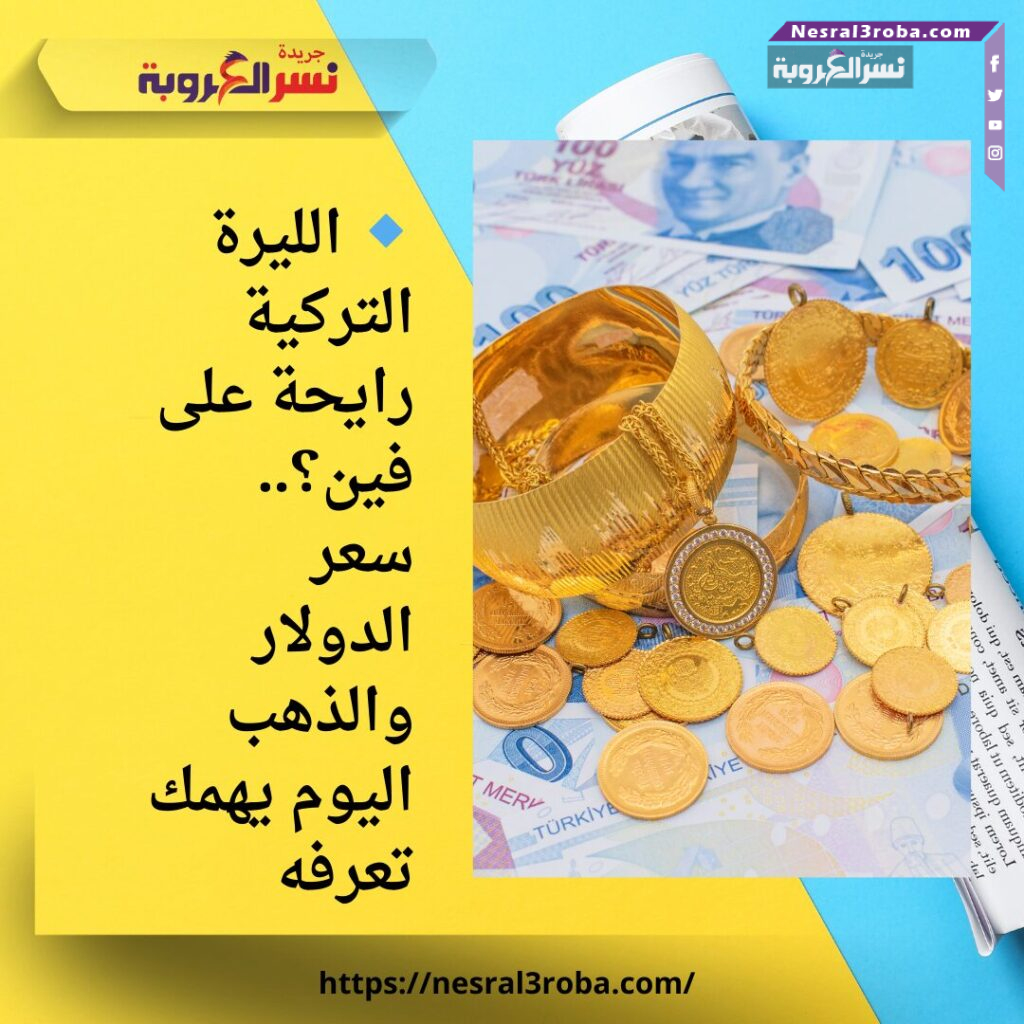 🔹 الليرة التركية رايحة على فين؟.. سعر الدولار والذهب اليوم يهمك تعرفه