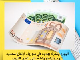 اليورو يتحرك بهدوء في سوريا.. ارتفاع محدود اليوم وتراجع واضح على المدى القريب