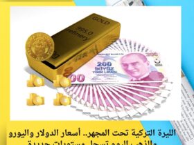 الليرة التركية تحت المجهر.. أسعار الدولار واليورو والذهب اليوم تسجل مستويات جديدة
