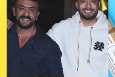 داخل لوكيشن التصوير.. أحمد العوضي يفاجئ عصام السقا بعيد ميلاده في أجواء مليانة جدعنة وصحوبية