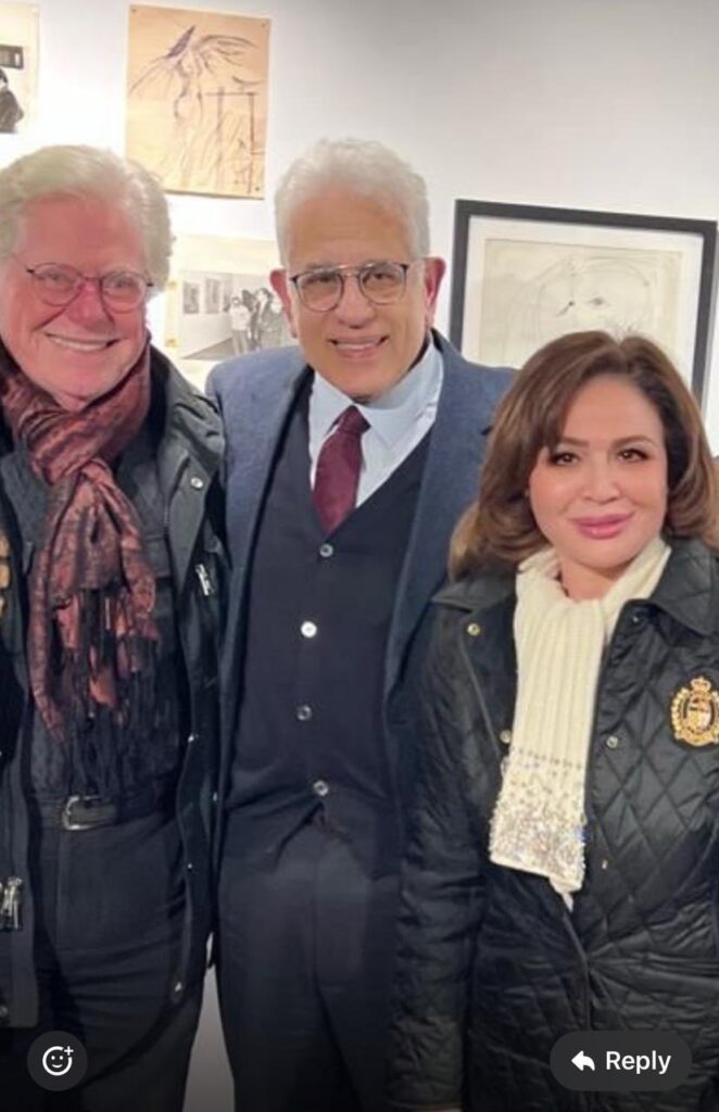 إلهام شاهين تهنئ د. حسام بدراوي بحفل توقيع كتاب «نيتشه» في الإسكندرية 28 616781036 1458129532348786 7503356572944292953 n