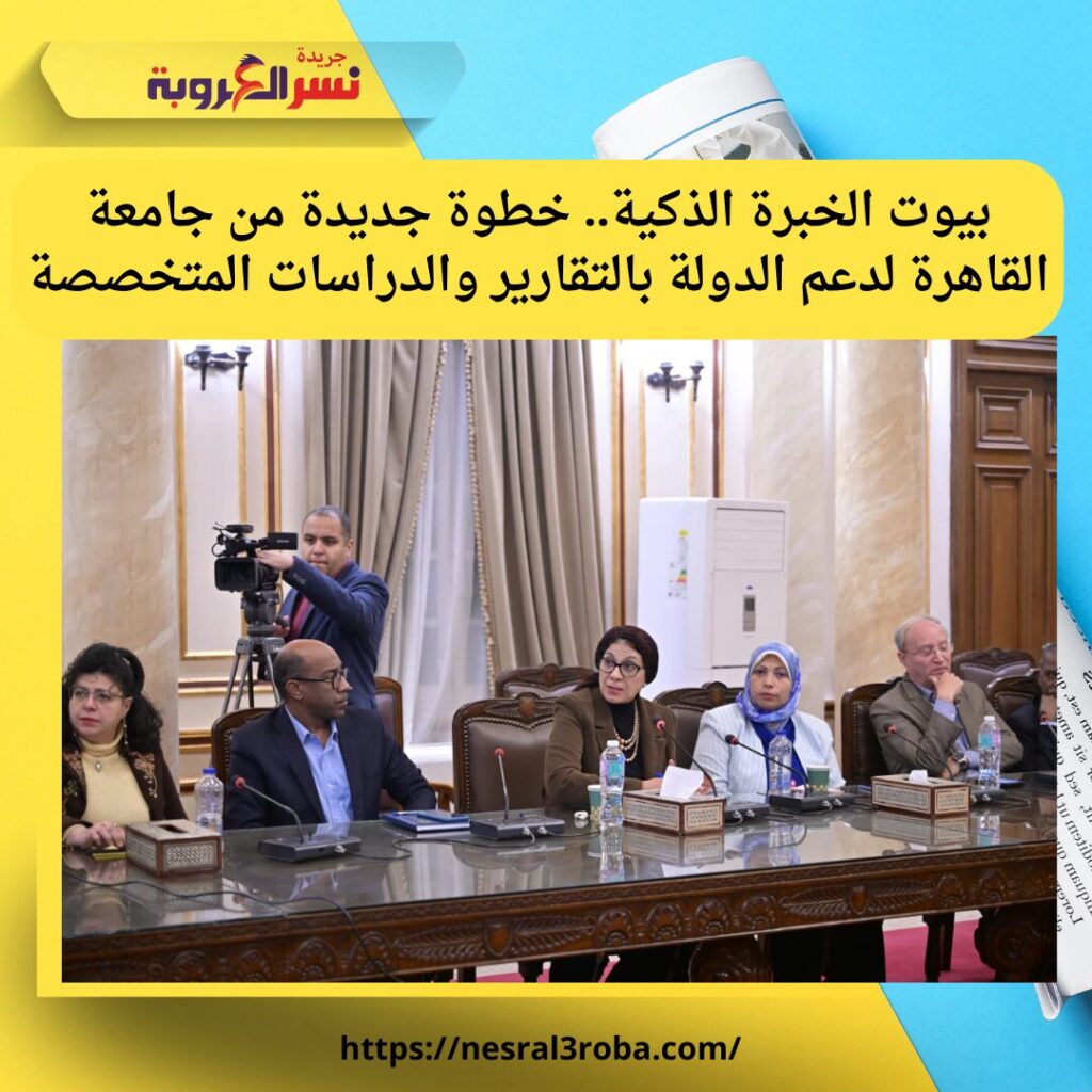 بيوت الخبرة الذكية. خطوة جديدة من جامعة القاهرة لدعم الدولة بالتقارير والدراسات المتخصصة