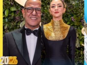 أشرف وزينة يشعلان Joy Awards هالبس فرعوني يا بابا تخطف الأضواء