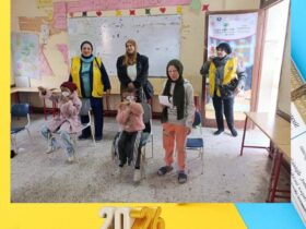 وكيل وزارة التعليم ببني سويف تتابع مبادرة عيون أطفالنا مستقبلنا