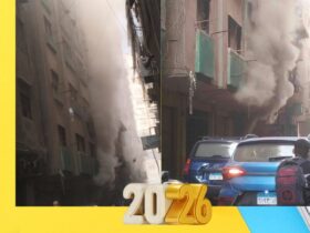 تصاعد دخان كثيف بسبب حريق مخزن أسفل عقار في الطالبية 51 تصاعد دخان كثيف بسبب حريق مخزن أسفل عقار في الطالبية