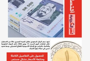 استقرار الريال السعودي اليوم في البنوك المصرية.. هل يستمر الهدوء أم نشهد تغيرًا قريبًا؟